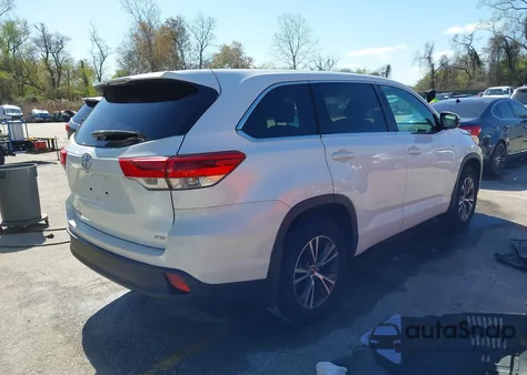 2017 Toyota Highlander Le from USA, damaged, VIN 5TDBZRFH5HS398511